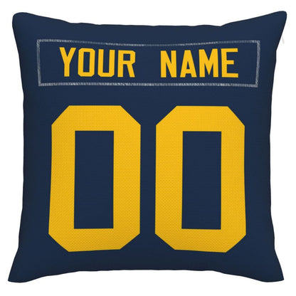 Custom Green Bay PackersPackers Pillow Decorative Throw Pillow Case - Print Personalized Football Team Fans Name & Number Birthday Gift Football Pillows