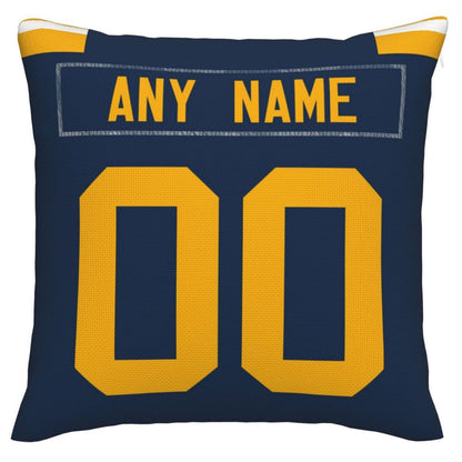 Custom Green Bay PackersPackers Pillow Decorative Throw Pillow Case - Print Personalized Football Team Fans Name & Number Birthday Gift Football Pillows