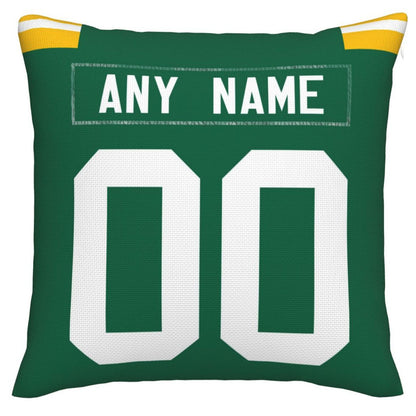 Custom Green Bay PackersPackers Pillow Decorative Throw Pillow Case - Print Personalized Football Team Fans Name & Number Birthday Gift Football Pillows