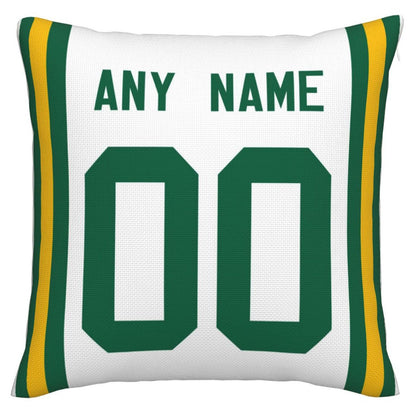 Custom Green Bay PackersPackers Pillow Decorative Throw Pillow Case - Print Personalized Football Team Fans Name & Number Birthday Gift Football Pillows