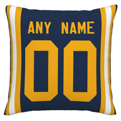 Custom Green Bay PackersPackers Pillow Decorative Throw Pillow Case - Print Personalized Football Team Fans Name & Number Birthday Gift Football Pillows