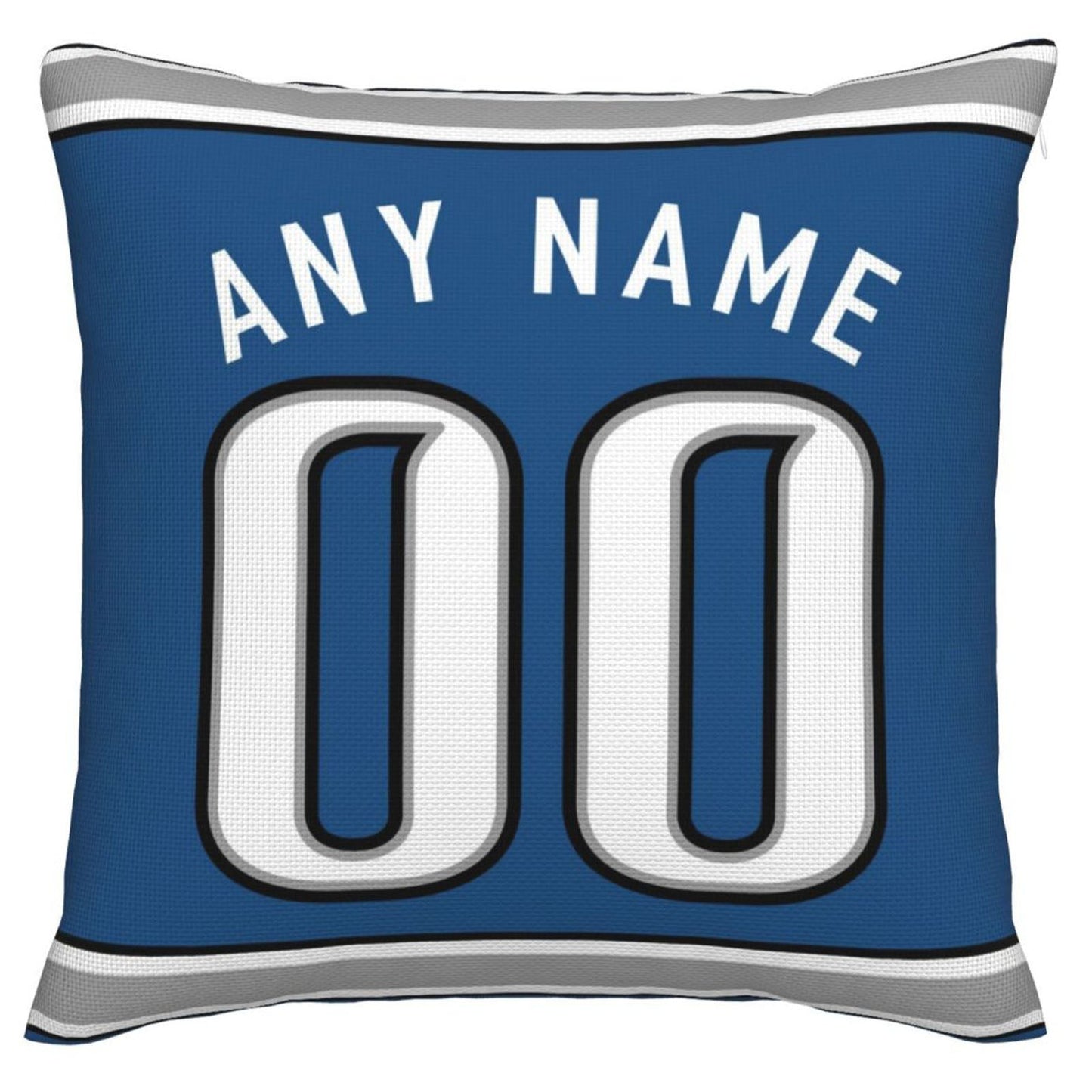 Custom Detroit Lions Pillow Decorative Throw Pillow Case - Print Personalized Football Team Fans Name & Number Birthday Gift Football Pillows