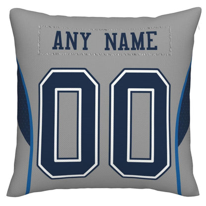 Custom Dallas Cowboys Pillow Decorative Throw Pillow Case - Print Personalized Football Team Fans Name & Number Birthday Gift Football Pillows