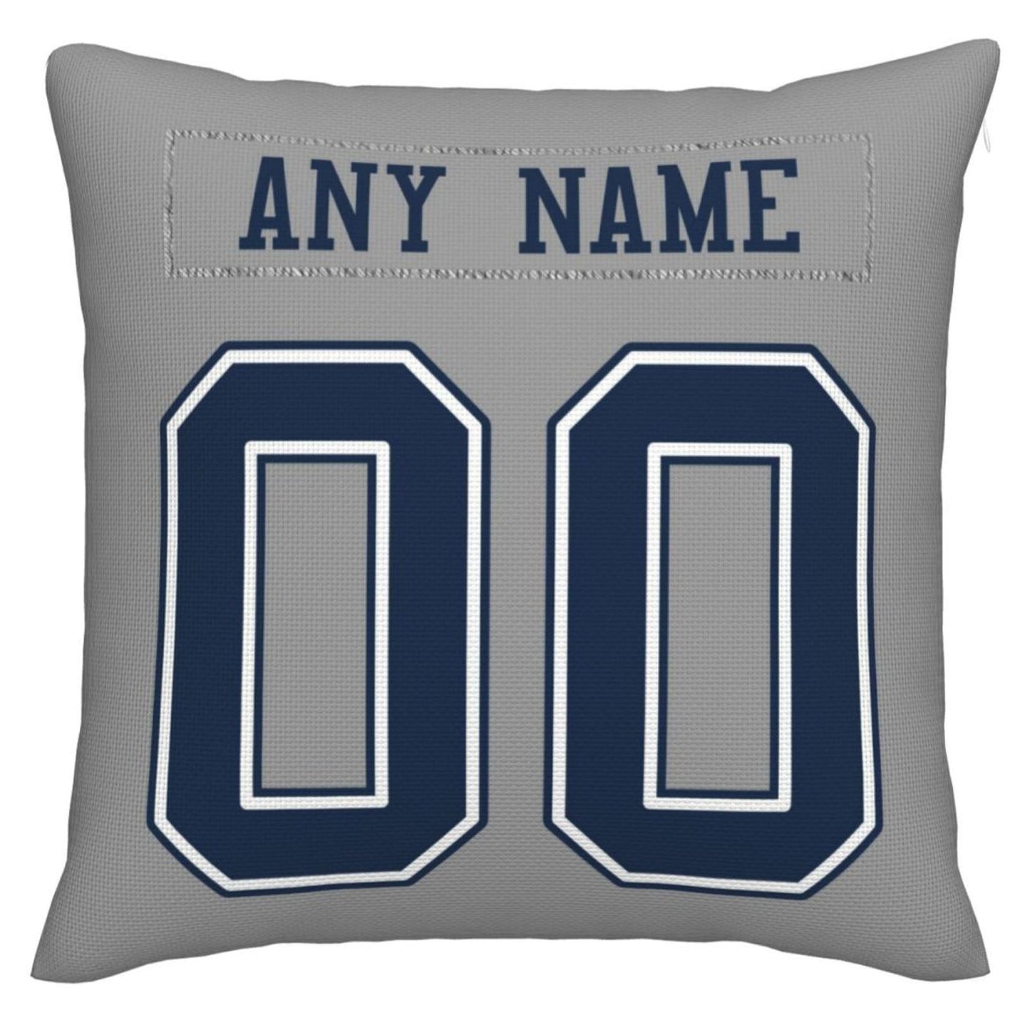 Custom Dallas Cowboys Pillow Decorative Throw Pillow Case - Print Personalized Football Team Fans Name & Number Birthday Gift Football Pillows