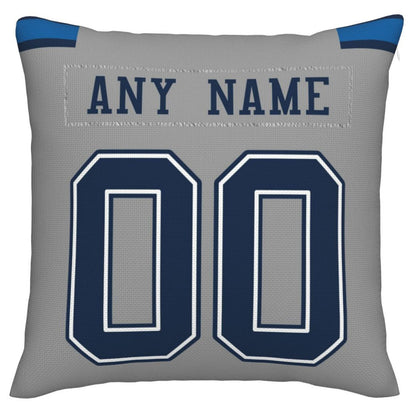 Custom Dallas Cowboys Pillow Decorative Throw Pillow Case - Print Personalized Football Team Fans Name & Number Birthday Gift Football Pillows