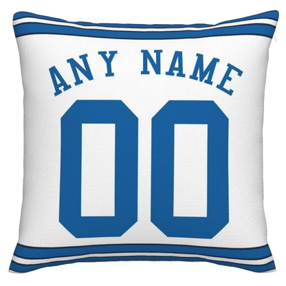 Custom Dallas Cowboys Pillow Decorative Throw Pillow Case - Print Personalized Football Team Fans Name & Number Birthday Gift Football Pillows