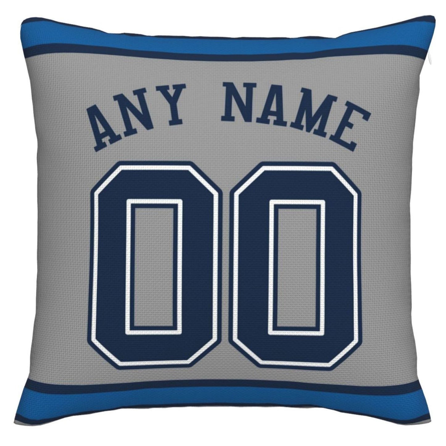 Custom Dallas Cowboys Pillow Decorative Throw Pillow Case - Print Personalized Football Team Fans Name & Number Birthday Gift Football Pillows