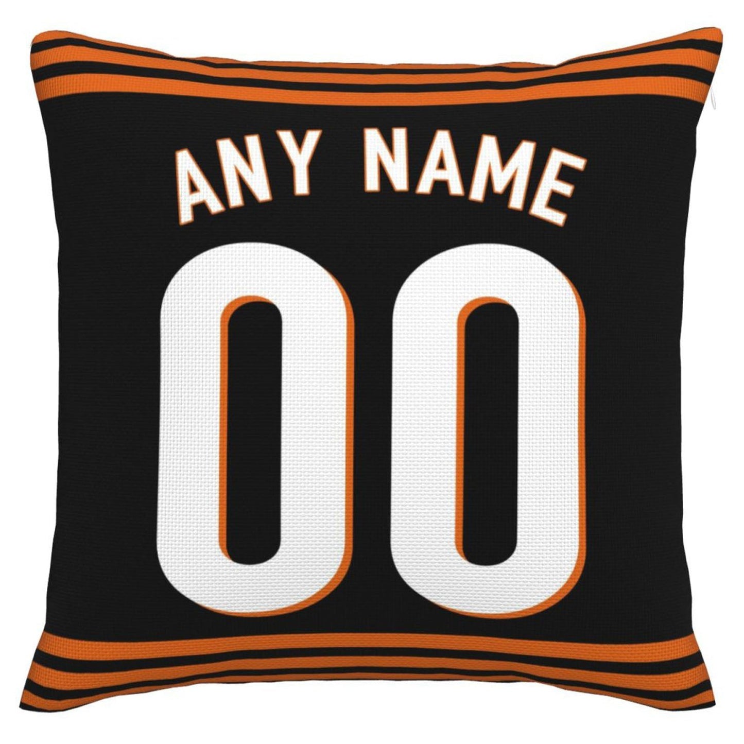 Custom Cincinnati Bengals Pillow Decorative Throw Pillow Case - Print Personalized Football Team Fans Name & Number Birthday Gift Football Pillows