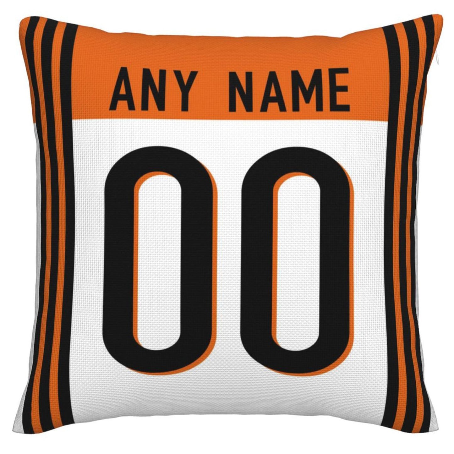 Custom Cincinnati Bengals Pillow Decorative Throw Pillow Case - Print Personalized Football Team Fans Name & Number Birthday Gift Football Pillows