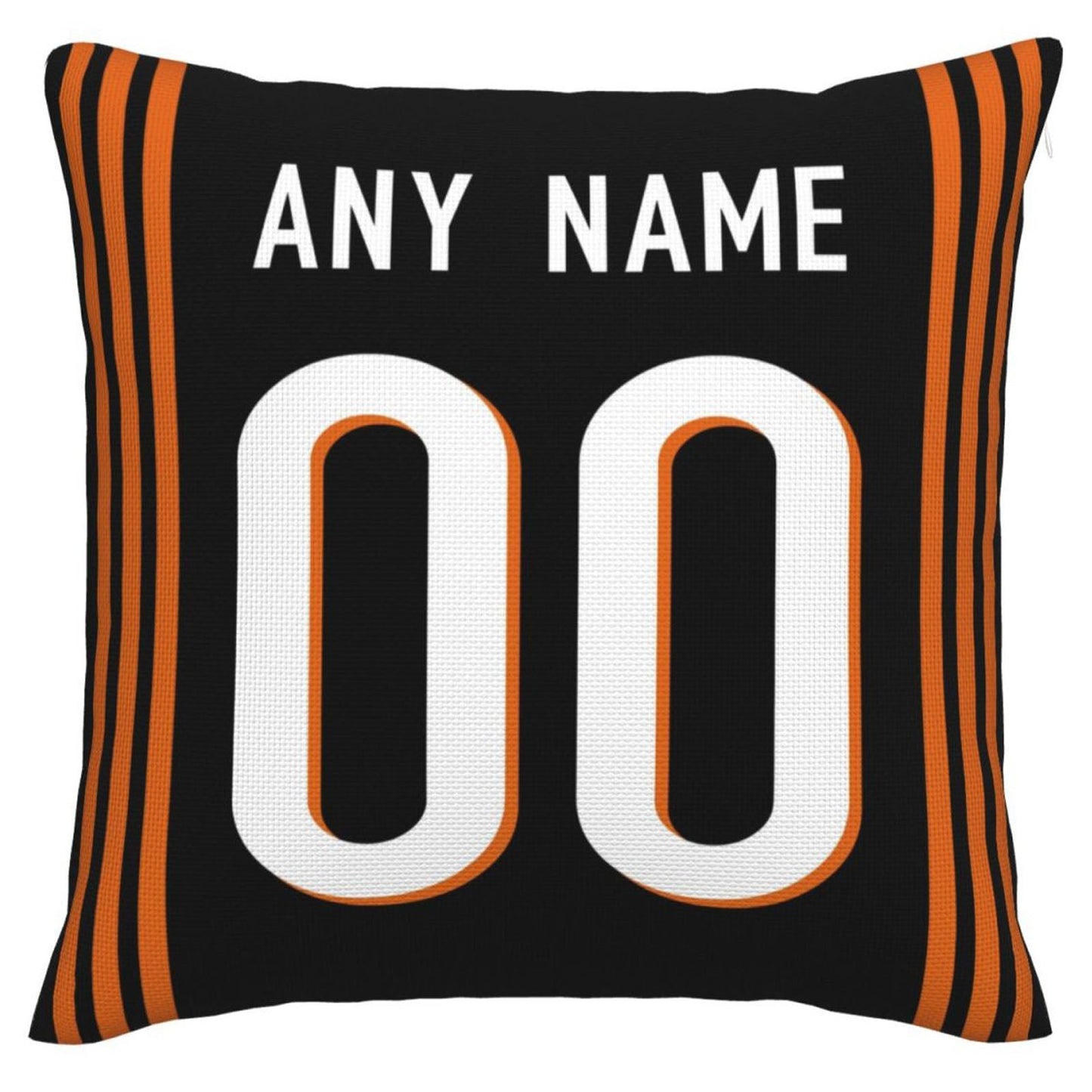 Custom Cincinnati Bengals Pillow Decorative Throw Pillow Case - Print Personalized Football Team Fans Name & Number Birthday Gift Football Pillows