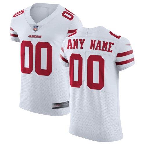 San Francisco 49ers Away White Team Jersey