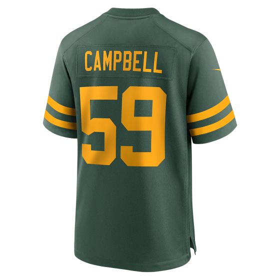 Green Bay PackersPackers #59 Campbell 50s Green Classic Game Stitched American Football Jerseys