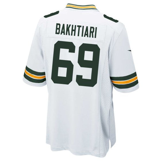 Green Bay PackersPackers #69 David Bakhtiari White Game Stitched American Football Jerseys