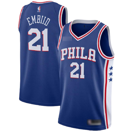 Philadelphia 76ers Royal Blue Team Jersey