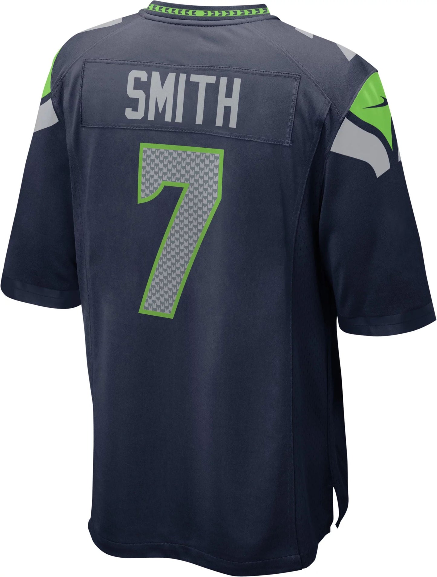 New York Jets #7 Geno Smith Navy Game Player Jersey Stitched American Football Jerseys