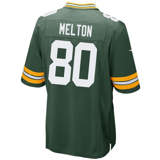 Green Bay PackersPackers #80 Bo Melton Green Game Stitched American Football Jerseys