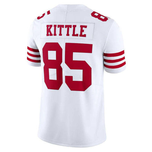 San Francisco 49ers  # 85 George Kittle New White Stitched American Football Jerseys 2022