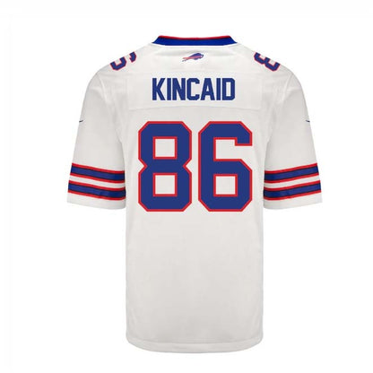 Buffalo  Bills #86 Dalton Kincaid Game Jersey - White Stitched American Football Jerseys