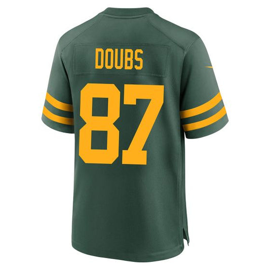 Green Bay PackersPackers #87 Doubs 50s Green Classic Game Stitched American Football Jerseys