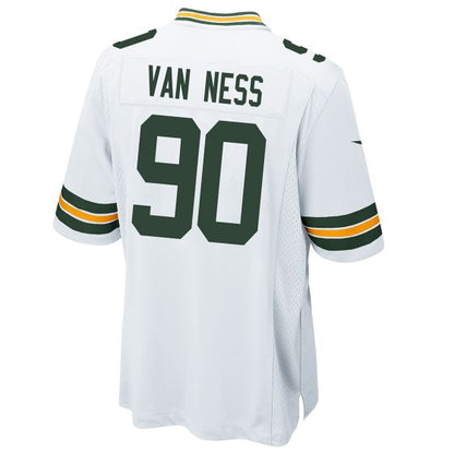 Green Bay PackersPackers #90 Lukas Van White Game Stitched American Football Jerseys