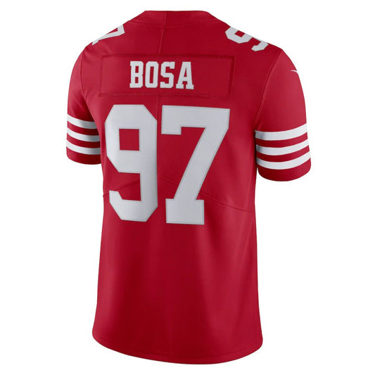 San Francisco 49ers #97 Nick Bosa New Red Stitched American Football Jerseys 2022