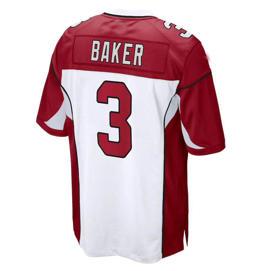 Arizona Cardinals #3 Budda Baker White Game Jersey Stitched American Football Jerseys