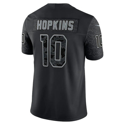 Arizona Cardinals #10 DeAndre Hopkins Black RFLCTV Limited Jersey Stitched American Football Jerseys