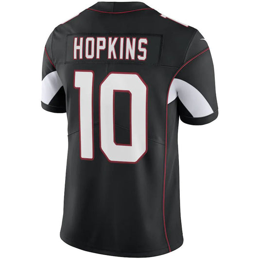 Arizona Cardinals #10 DeAndre Hopkins Black Vapor Limited Jersey Stitched American Football Jerseys