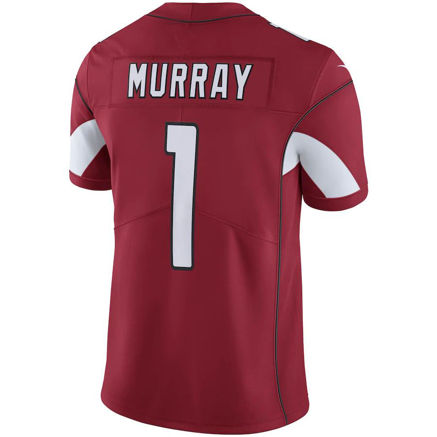 Arizona Cardinals #1 Kyler Murray Cardinal Vapor Limited Jersey Stitched American Football Jerseys