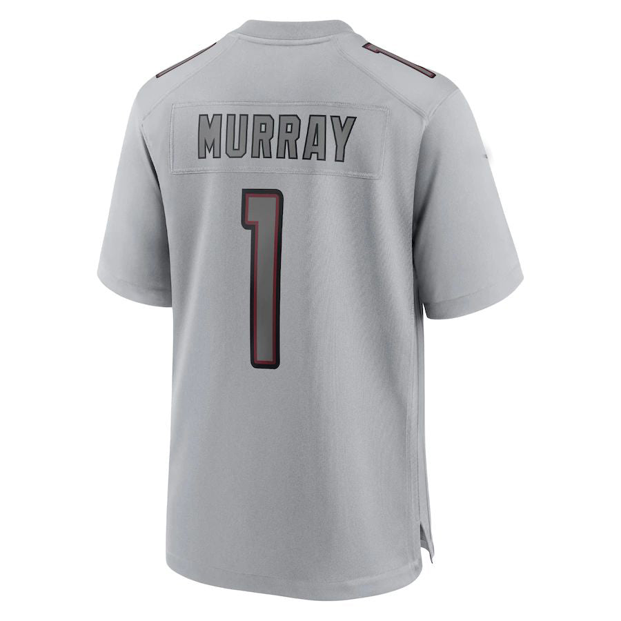 Arizona Cardinals #1 Kyler Murray Gray Atmosphere Fashion Game Jersey Stitched American Football Jerseys