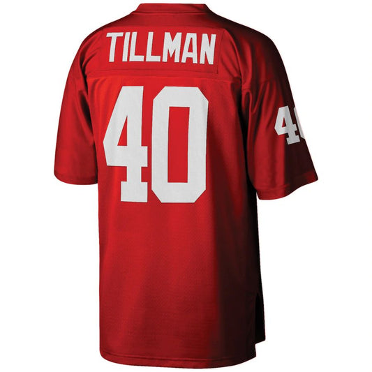 Arizona Cardinals #40 Pat Tillman Mitchell & Ness Cardinal Big & Tall 2000 Retired Player Replica Jersey Stitched American Football Jerseys