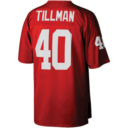 Arizona Cardinals #40 Pat Tillman Mitchell & Ness Cardinal Legacy Replica Jersey Stitched American Football Jerseys