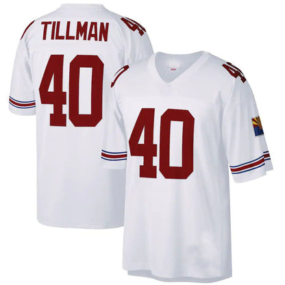 Arizona Cardinals #40 Pat Tillman Mitchell & Ness White Retired Player Legacy Replica Jersey Stitched American Football Jerseys