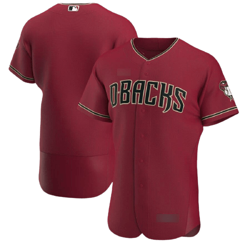 Arizona Diamondbacks Crimson Alternate Team Jersey