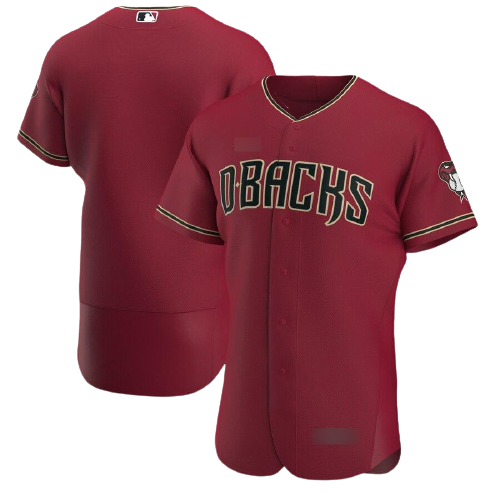 Arizona Diamondbacks Crimson Alternate Team Jersey