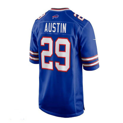 Buffalo  Bills #29 Alex Austin Home Game Jersey - Royal American Stitched Football Jerseys