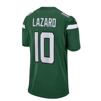 New York Jets #10 Allen Lazard Game Player Jersey - Gotham Green Stitched American Football Jerseys