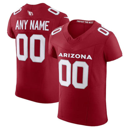 Custom Arizona Cardinals Cardinal Scarlet Vapor F.U.S.E. Elite  Jersey Stitched American Football Jerseys