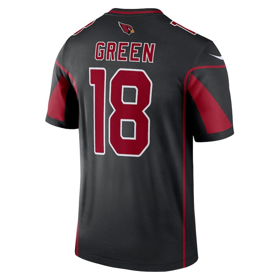 Arizona Cardinal #18 Arizona J. Green Black Legend Jersey Stitched American Football Jerseys