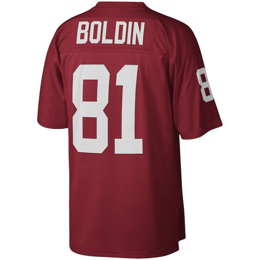 Arizona Cardinal #81 Anquan Boldin Mitchell & Ness Cardinal 2003 Legacy Replica Jersey Stitched American Football Jerseys