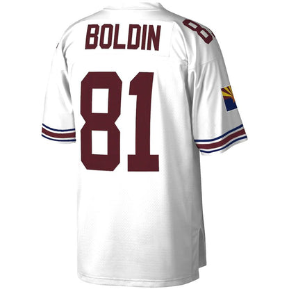 Arizona Cardinal #81 Anquan Boldin Mitchell & Ness White 2003 Legacy Replica Jersey Stitched American Football Jerseys