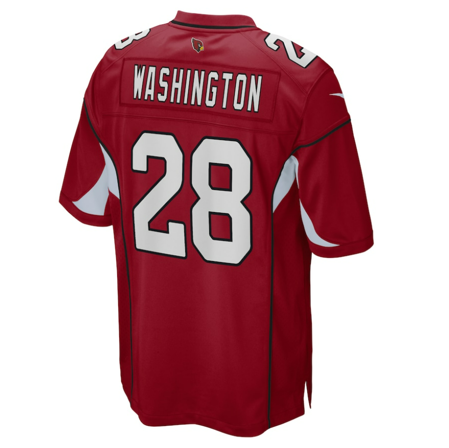 Arizona Cardinals #28 Charles Washington Cardinal Game Jersey Stitched American Football Jerseys