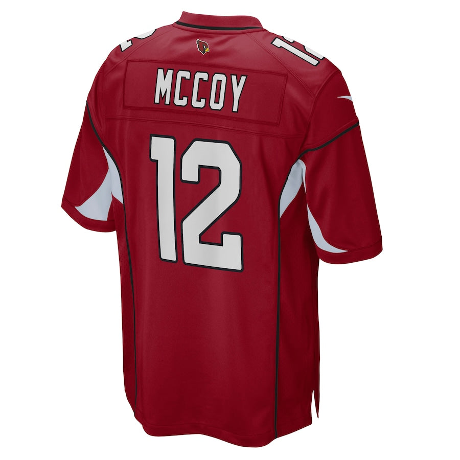 Arizona Cardinals #12 Colt McCoy Cardinal Game Jersey Stitched American Football Jerseys