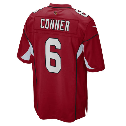 Arizona Cardinal #6 James Conner Cardinal Game Jersey Stitched American Football Jerseys