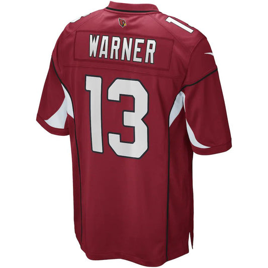 Arizona Cardinal #13 Kurt Warner Cardinal Game Retired Player Jersey Stitched American Football Jerseys