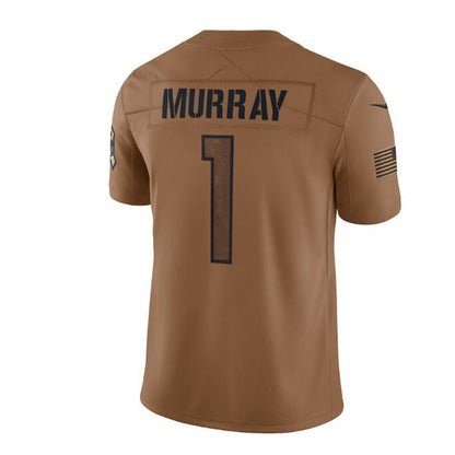 Arizona Cardinal #1 Kyler Murray Brown 2023 Salute To Service Limited Jersey Stitched American Football Jerseys