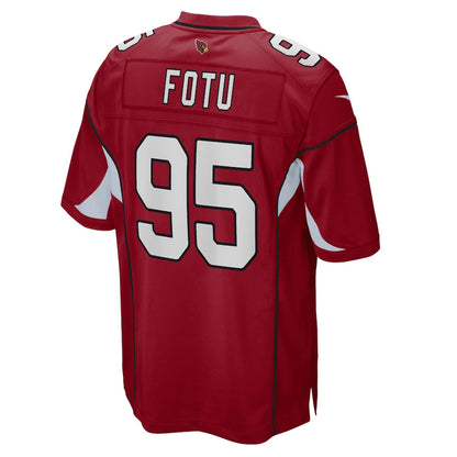 Arizona Cardinal #95 Leki Fotu Cardinal Game Jersey Stitched American Football Jerseys