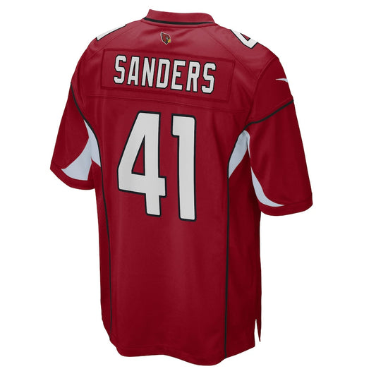 Arizona Cardinal #41 Myjai Sanders Cardinal Game Player Jersey Stitched American Football Jerseys