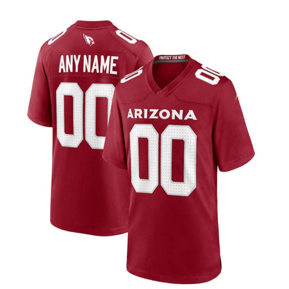 Custom Arizona Cardinal Game Jersey - Cardinal Stitched American Football Jerseys