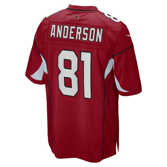 Arizona Cardinal #81 Robbie Anderson Cardinal Game Player Jersey Stitched American Football Jerseys